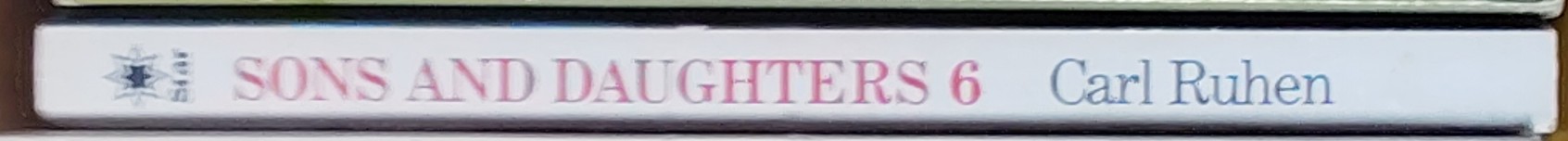 Carl Ruhen  SONS AND DAUGHTERS #6 spine of book image