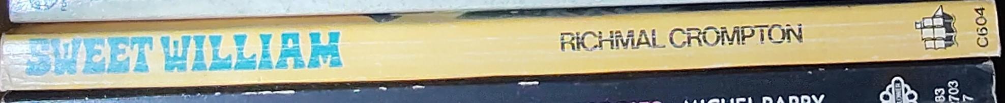 Richmal Crompton  SWEET WILLIAM spine of book image