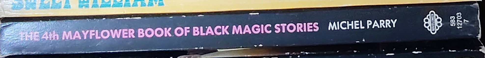 Michael Parry (edits) THE 4th MAYFLOWER BOOK OF BLACK MAGIC STORIES [FOURTH] spine of book image