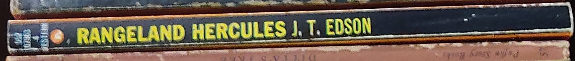 J.T. Edson  RANGELAND HERCULES spine of book image