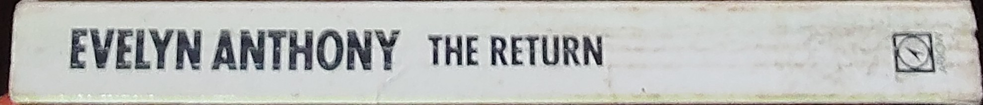 Evelyn Anthony  THE RETURN spine of book image