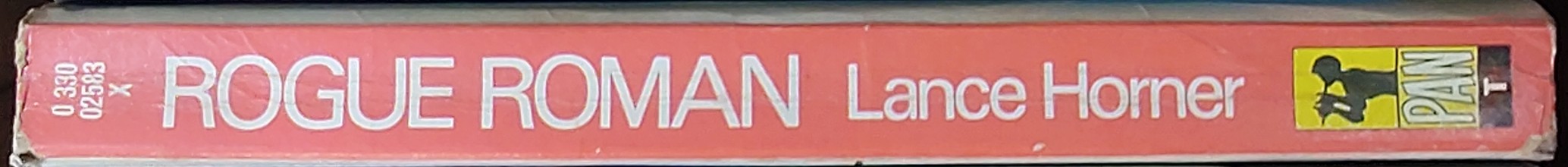 Lance Horner  ROGUE ROMAN spine of book image