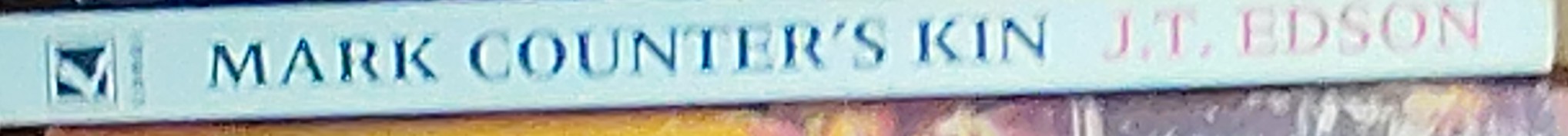 J.T. Edson  MARK COUNTER'S KIN spine of book image