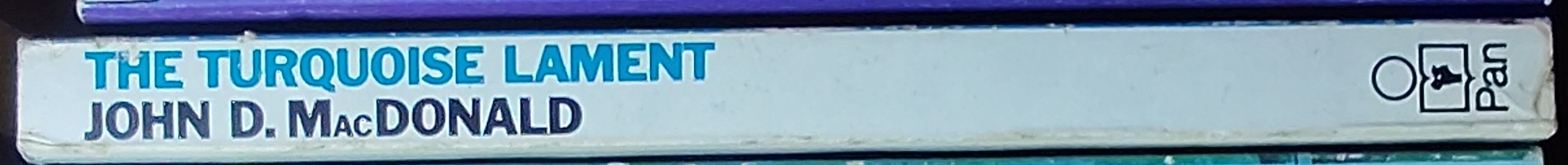 John D. MacDonald  THE TURQUOISE LAMENT spine of book image