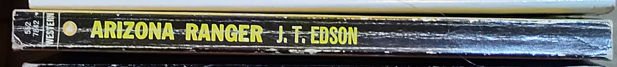 J.T. Edson  ARIZONA RANGER spine of book image