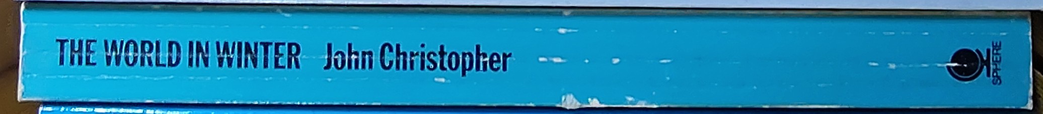 John Christopher  THE WORLD IN WINTER spine of book image