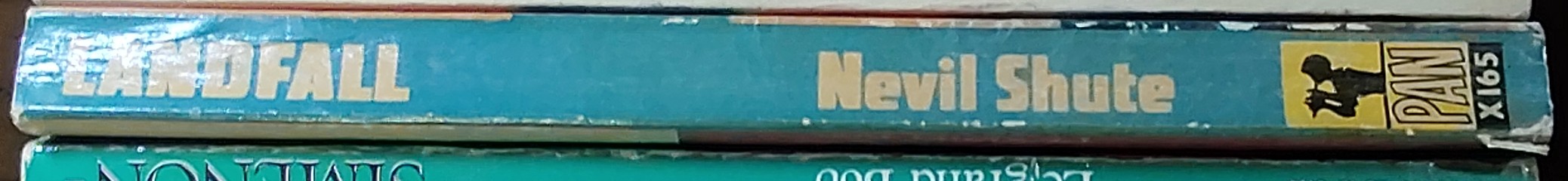 Nevil Shute  LANDFALL spine of book image