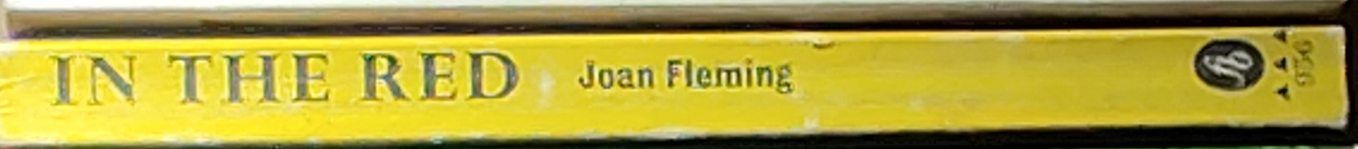 Joan Fleming  IN THE RED spine of book image