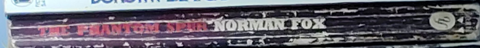 Norman Fox  THE PHANTOM SPUR spine of book image
