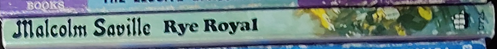 Malcolm Saville  RYE ROYAL spine of book image