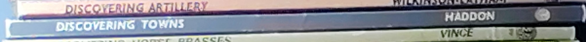 TOWNS, Discovering  spine of book image