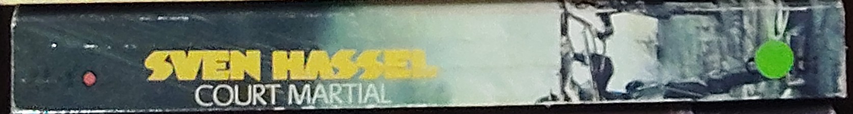 Sven Hassel  COURT MARTIAL spine of book image