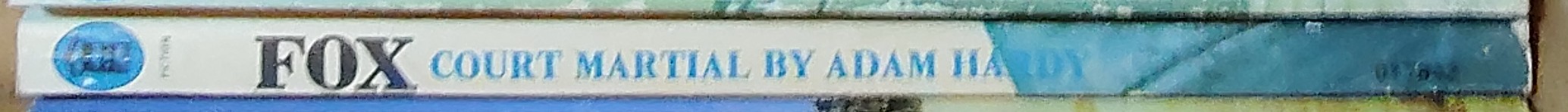 Adam Hardy  FOX 7: COURT MARTIAL spine of book image