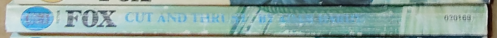 Adam Hardy  FOX 9: CUT AND THRUST spine of book image