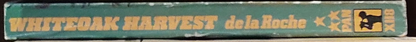 Mazo de la Roche  WHITEOAK HARVEST spine of book image