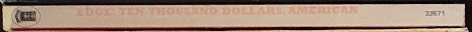 George G. Gilman  EDGE: TEN THOUSAND DOLLARS, AMERICAN spine of book image