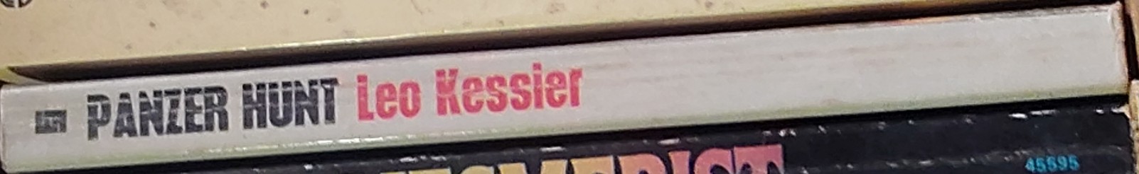 Leo Kessler  PANZER HUNT spine of book image