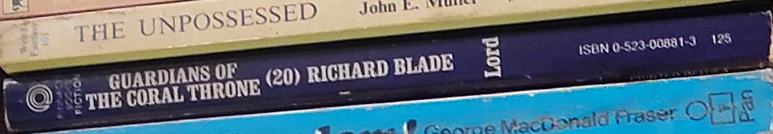 Jeffrey Lord  BLADE 20: GUARDIANS OF THE CORAL THRONE spine of book image