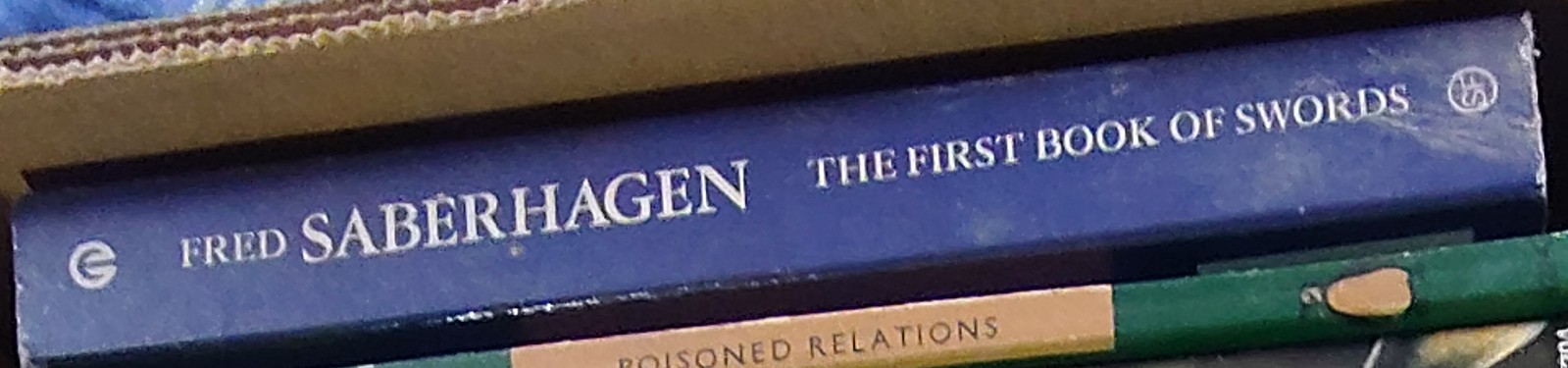 Fred Saberhagen  THE FIRST BOOK OF SWORDS spine of book image