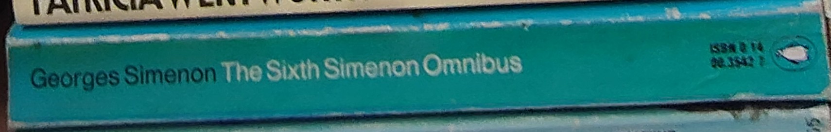 Georges Simenon  THE SIXTH SIMENON OMNIBUS: MAIGRET & THE WINE MERCHANT/ THE PRISON/ THE RICH MAN spine of book image