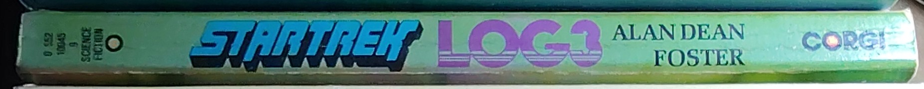 Alan Dean Foster  STAR TREK: LOG THREE [3] spine of book image