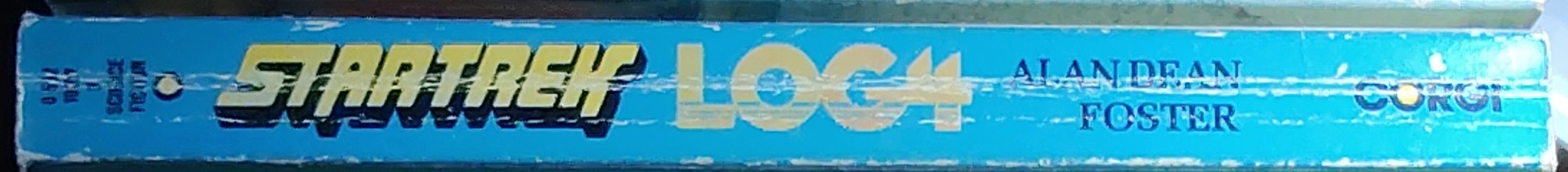 Alan Dean Foster  STAR TREK: LOG FOUR [4] spine of book image