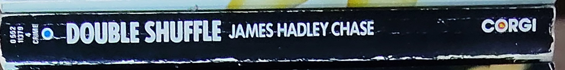 James Hadley Chase  DOUBLE SHUFFLE spine of book image