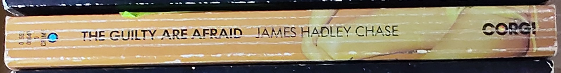 James Hadley Chase  THE GUILTY ARE AFRAID spine of book image