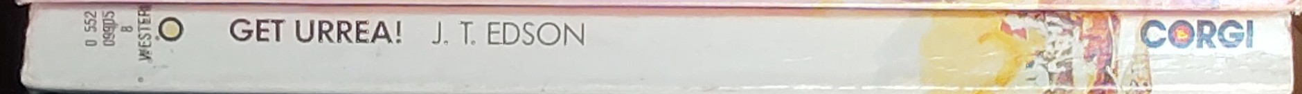 J.T. Edson  GET URREA! spine of book image