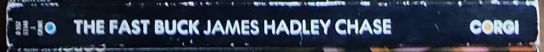 James Hadley Chase  THE FAST BUCK spine of book image