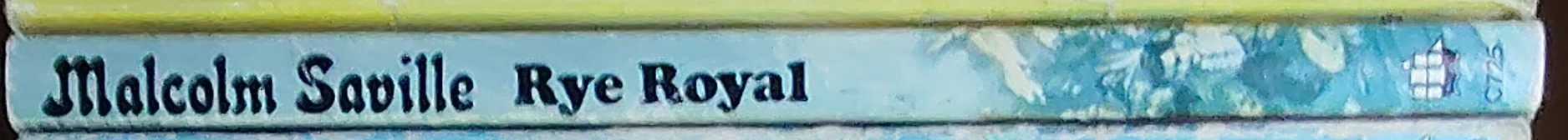 Malcolm Saville  RYE ROYAL spine of book image