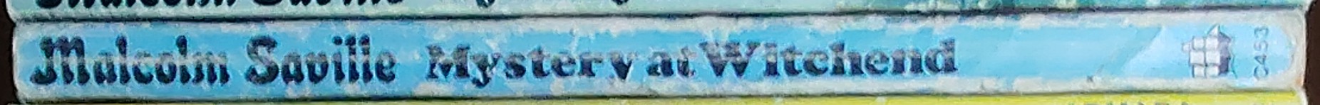 Malcolm Saville  MYSTERY AT WITCHEND spine of book image