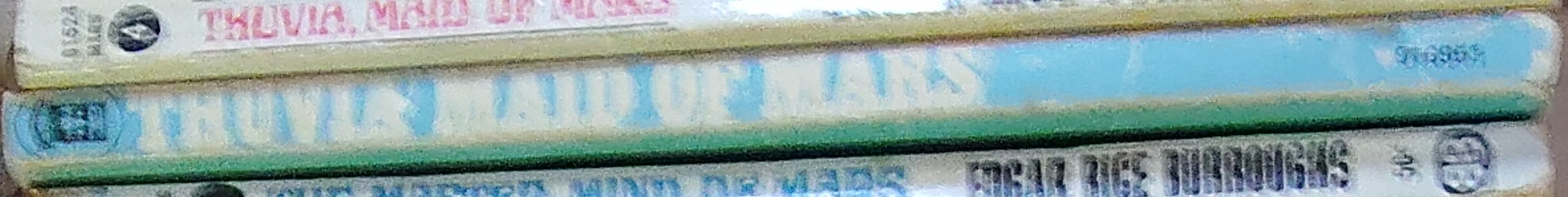Edgar Rice Burroughs  THUVIA, MAID OF MARS spine of book image