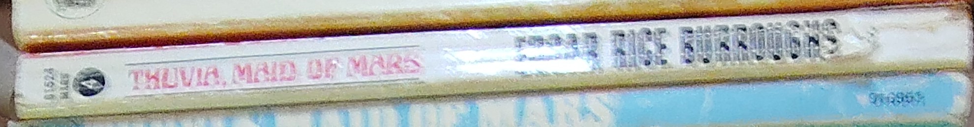 Edgar Rice Burroughs  THUVIA, MAID OF MARS spine of book image