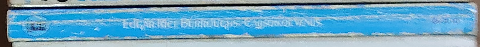 Edgar Rice Burroughs  CARSON OF VENUS spine of book image