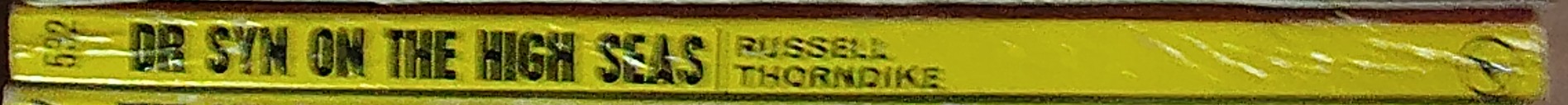 Russell Thorndike  DOCTOR SYN ON THE HIGH SEAS spine of book image
