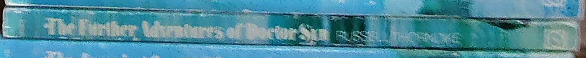 Russell Thorndike  THE FURTHER ADVENTURES OF DOCTOR SYN spine of book image