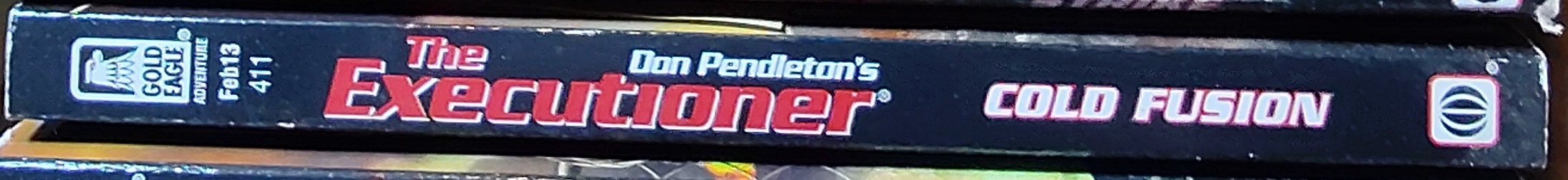 Don Pendleton  THE EXECUTIONER: COLD FUSION spine of book image
