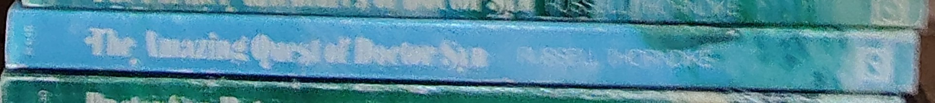 Russell Thorndike  THE AMAZING QUEST OF DOCTOR SYN spine of book image