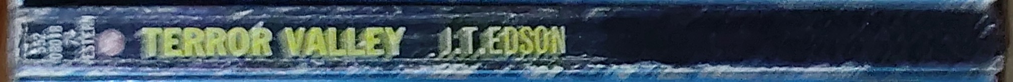 J.T. Edson  TERROR VALLEY spine of book image