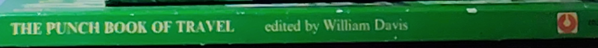 William Davis (edits) THE PUNCH BOOK OF TRAVEL spine of book image