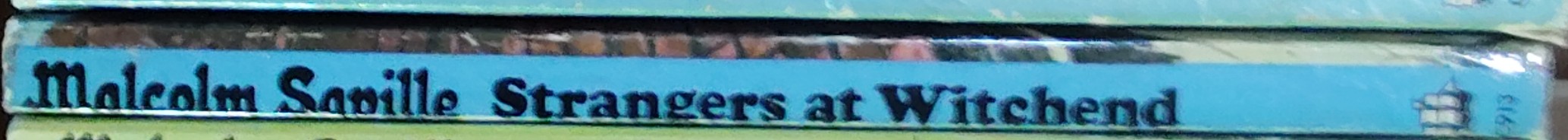 Malcolm Saville  STRANGERS AT WITCHEND spine of book image