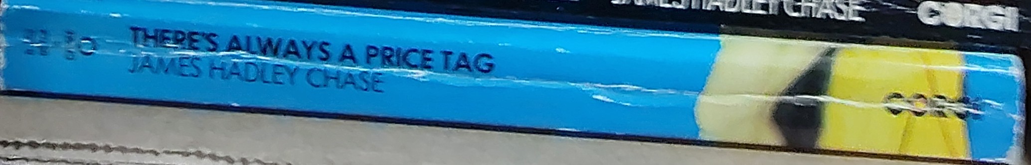 James Hadley Chase  THERE'S ALWAYS A PRICE TAG spine of book image