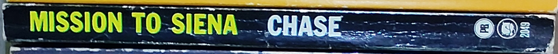 James Hadley Chase  MISSION TO SIENA spine of book image