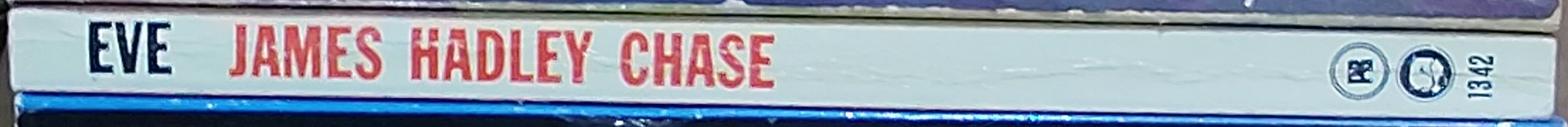 James Hadley Chase  EVE spine of book image