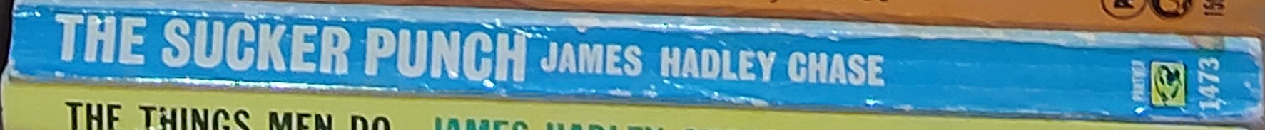 James Hadley Chase  THE SUCKER PUNCH spine of book image