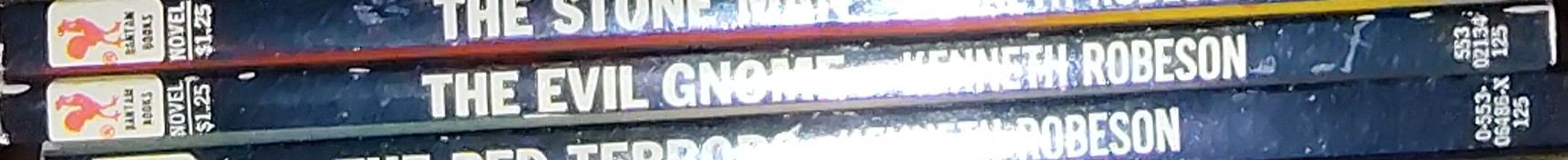 Kenneth Robeson  DOC SAVAGE: THE EVIL GNOME spine of book image