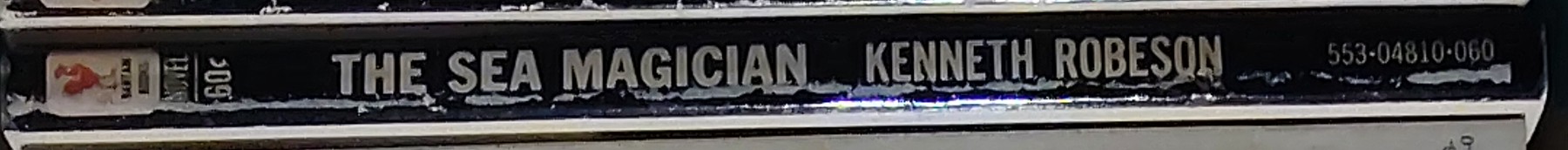 Kenneth Robeson  DOC SAVAGE: THE SEA MAGICIAN spine of book image