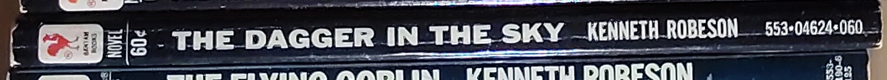 Kenneth Robeson  DOC SAVAGE: THE DAGGER IN THE SKY spine of book image