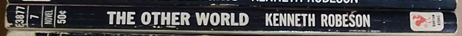 Kenneth Robeson  DOC SAVAGE: THE OTHER WORLD spine of book image